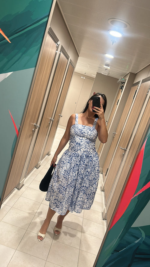 Vestido Isla Azul