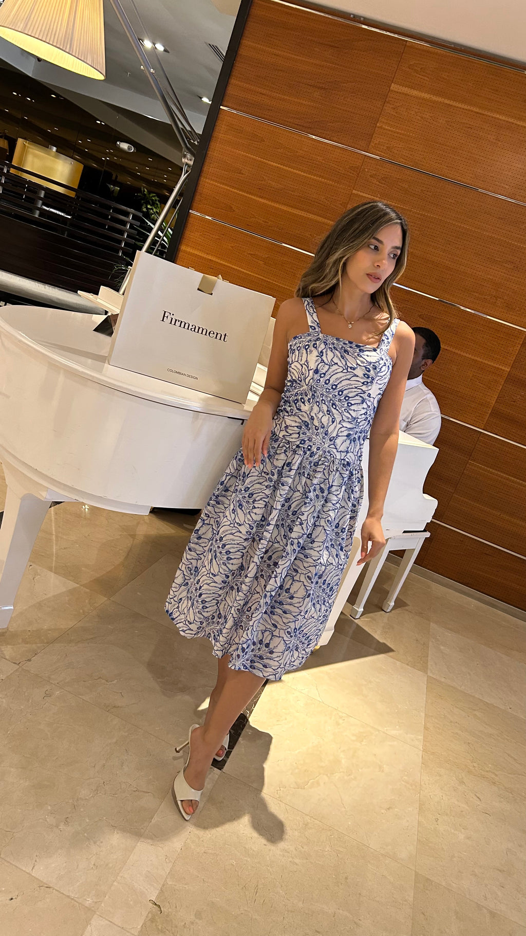 Vestido Isla Azul