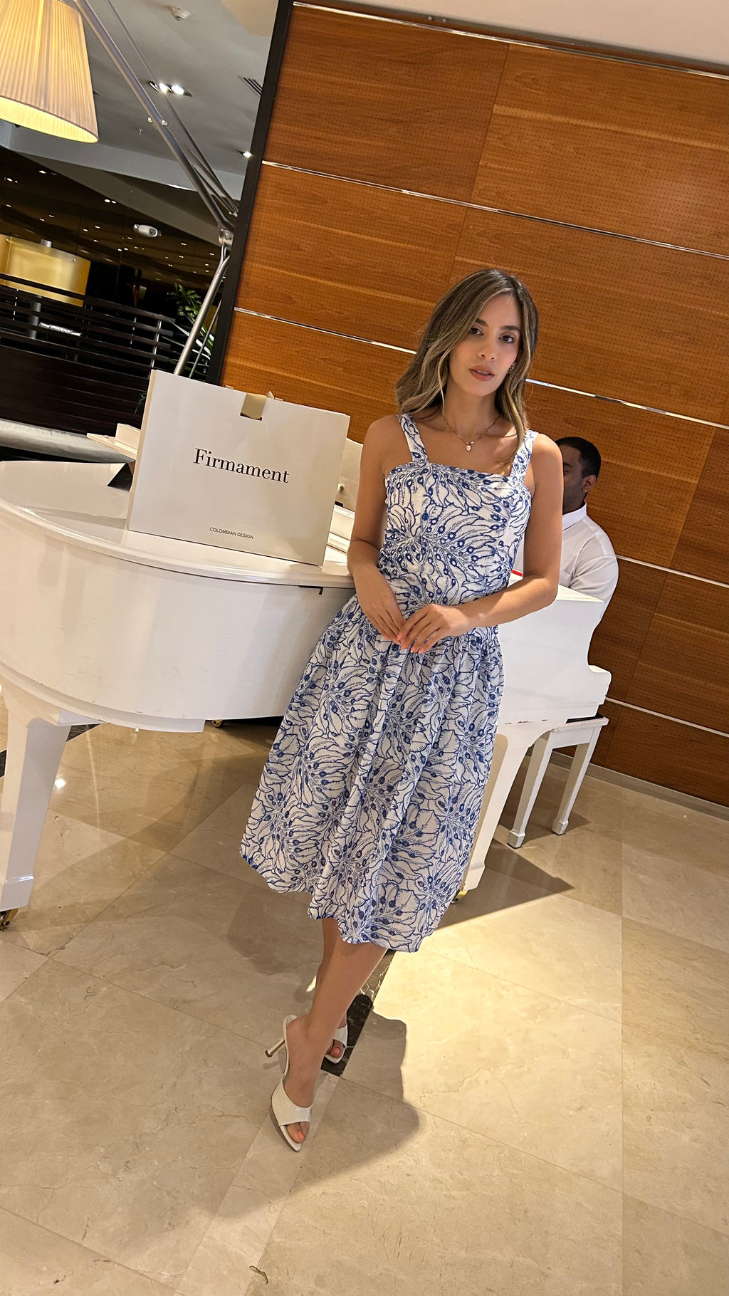 Vestido Isla Azul