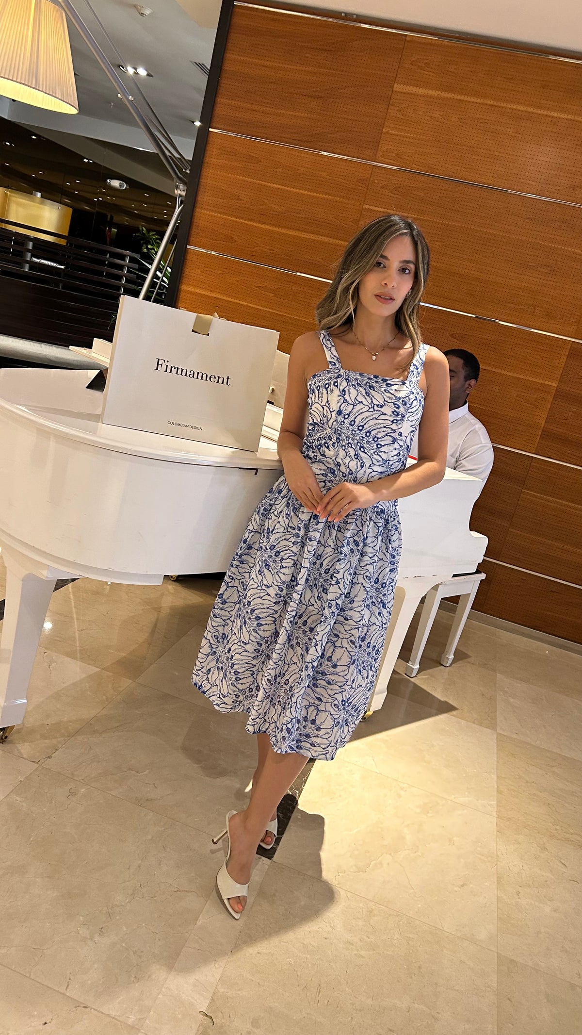 Vestido Isla Azul