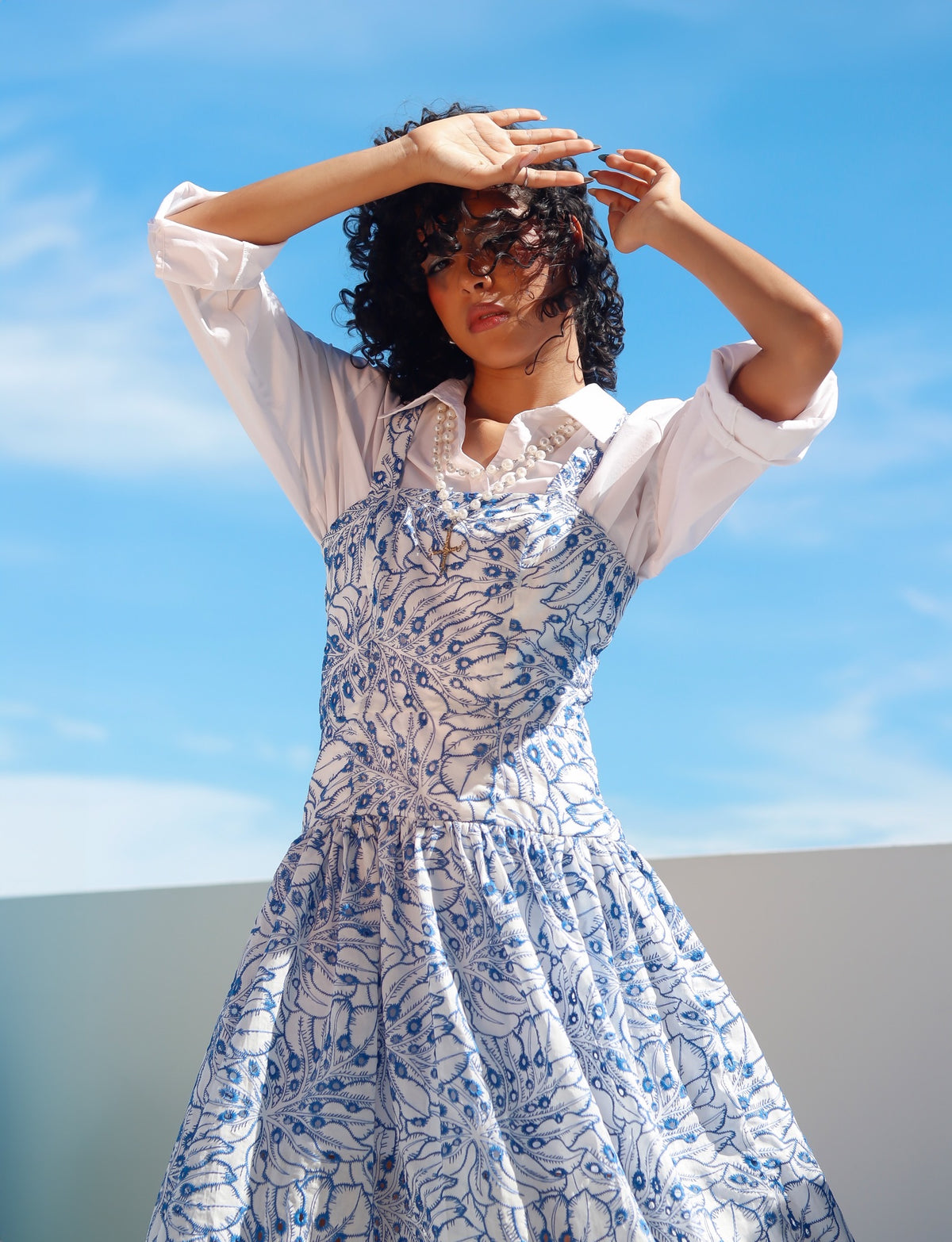 Vestido Isla Azul